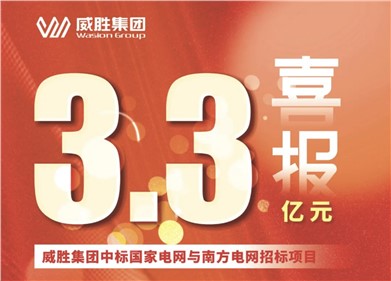 3.3億元｜威勝集團(tuán)中標(biāo)國家電網(wǎng)和南方電網(wǎng)招標(biāo)項(xiàng)目