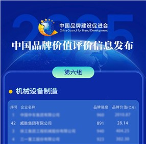 喜訊|威勝集團(tuán)榮登2025中國(guó)品牌價(jià)值評(píng)價(jià)信息榜！
